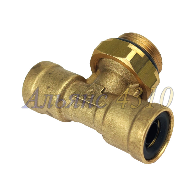 Фитинг тройник 9412 12х1,5-M22x1,5-M22x1,5S (D6412 12-М22х1,5-М22х1,5-S 45104-3506029-0085) - CAMOZZ