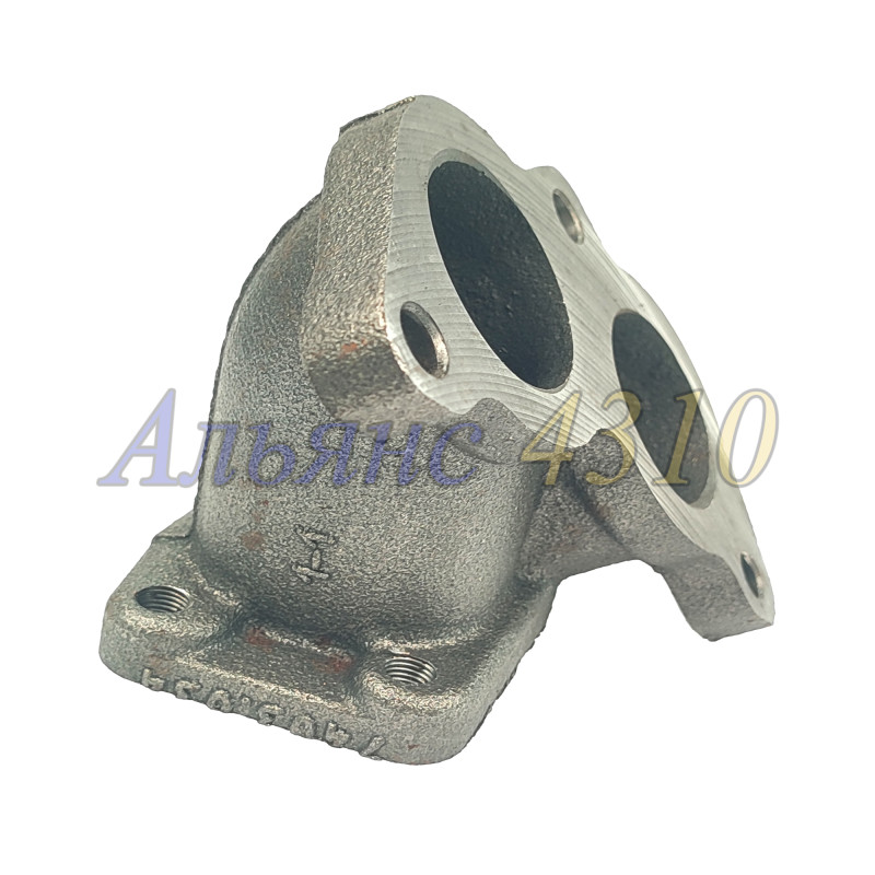 Патрубок выпускной правый Евро - ЗАВОД